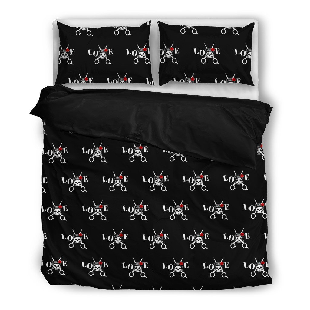 Love Hairstylist 3D Customized Duvet Cover Bedding Sets