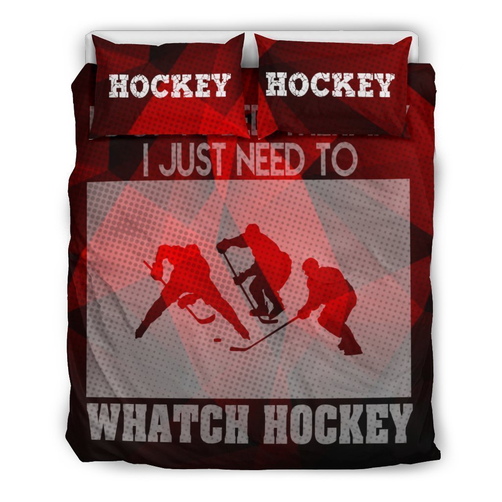 Love Hockey Bedding Set 1