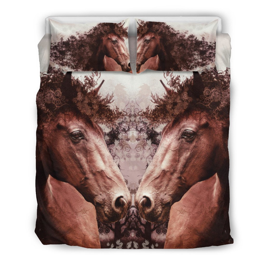 LOVE HORSE HORSE FAN 3D Customized Duvet Cover Bedding Sets