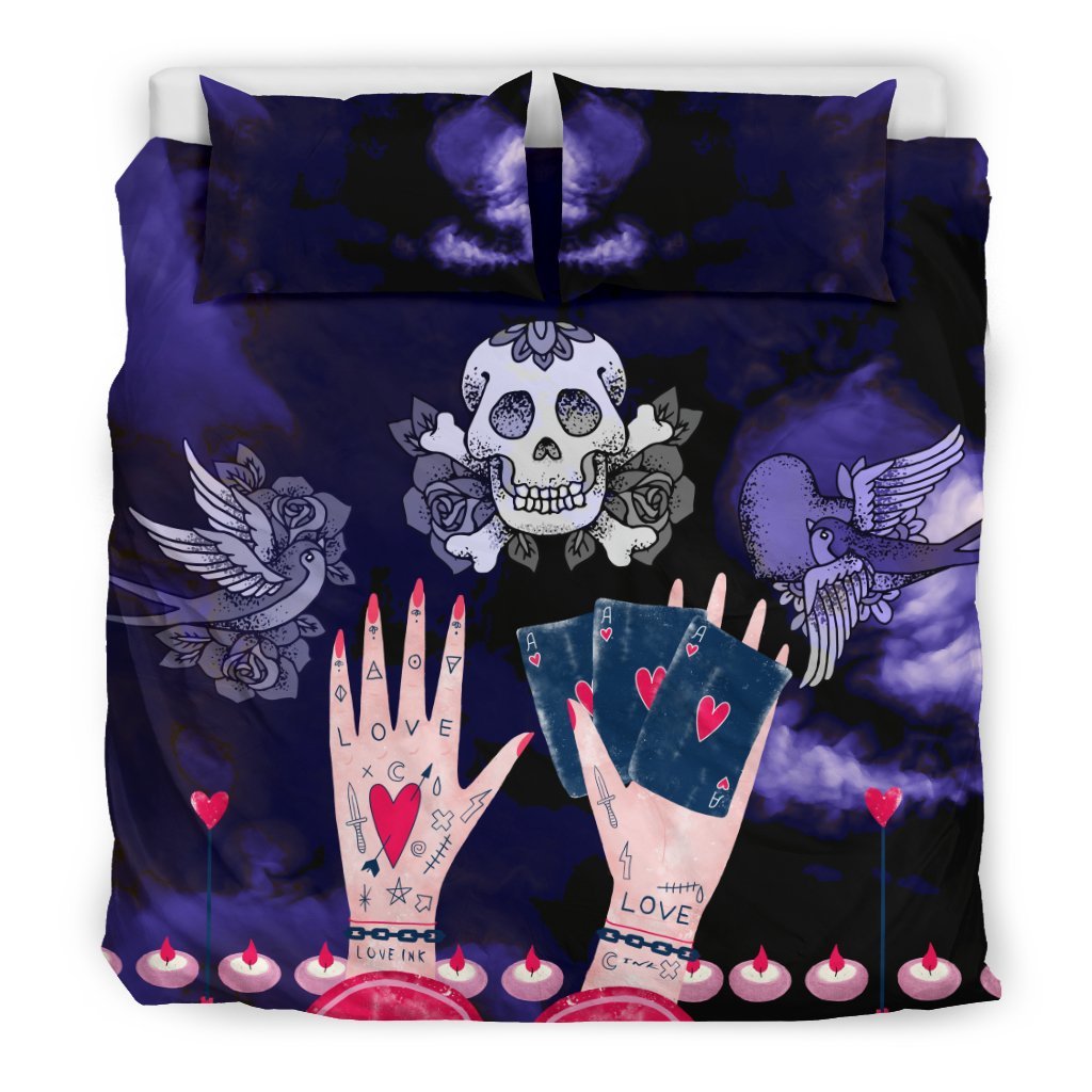 Love Ink for Tattoo Lovers3D Customized Duvet Cover Bedding Sets