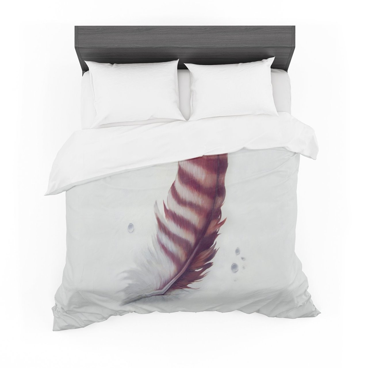 Lydia Martin ‘The Feather’ Cotton3D Customized Duvet Cover Bedding Sets