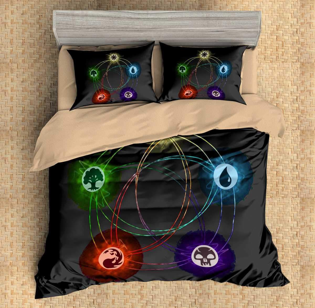 Magic The Gathering 4 3D Customized Duvet Cover Bedding Sets