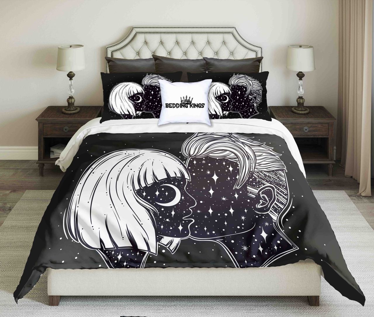 Man Woman Bohemian | kings3D Customized Duvet Cover Bedding Sets