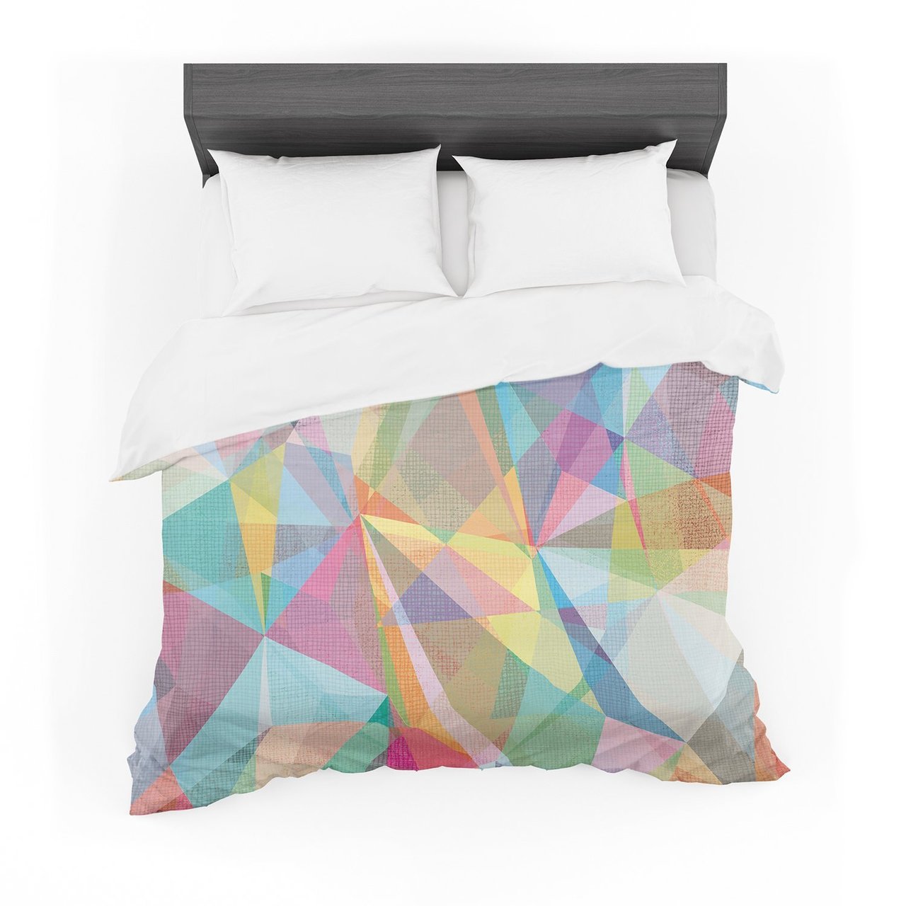 Mareike Boehmer ‘Graphic 32’ Rainbow Abstract Cotton3D Customized Duvet Cover Bedding Sets