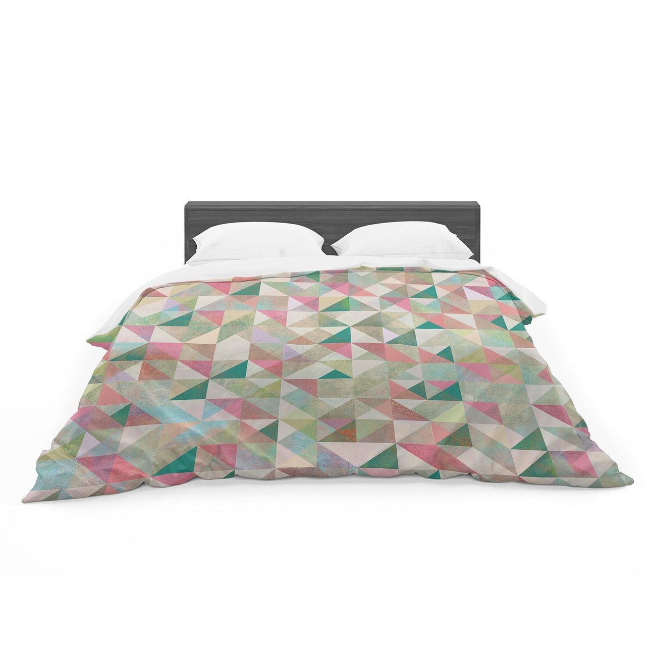 Mareike Boehmer ‘Graphic 75’ Teal Pink Cotton3D Customized Duvet Cover Bedding Sets