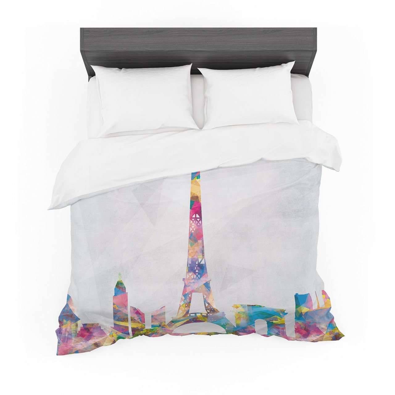 Mareike Boehmer ‘Paris’ City Rainbow Featherweight3D Customized Duvet Cover Bedding Sets