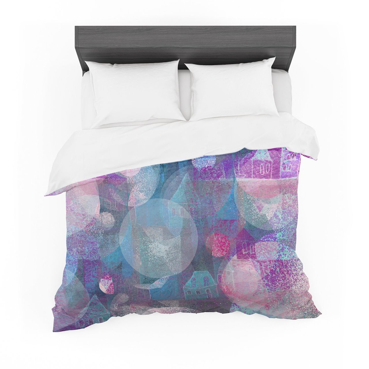Marianna Tankelevich ‘Dream Houses’ Cotton3D Customized Duvet Cover Bedding Sets
