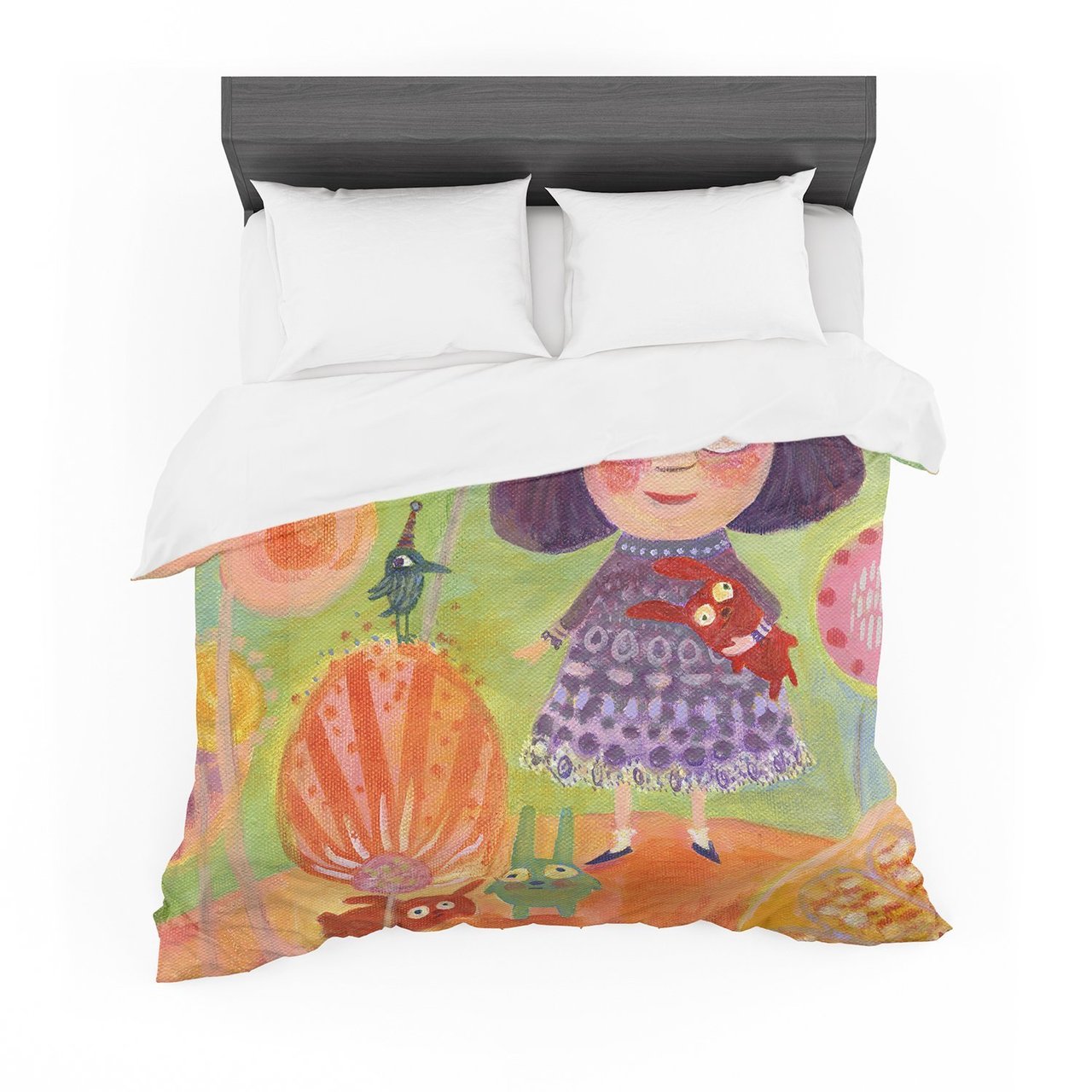 Marianna Tankelevich ‘Flowerland’ Cotton3D Customized Duvet Cover Bedding Sets