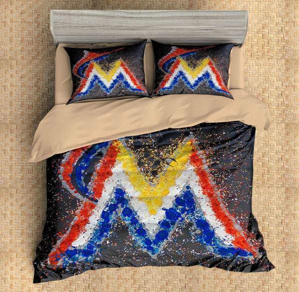 Marlins 3D Customized Duvet Cover Bedding Sets
