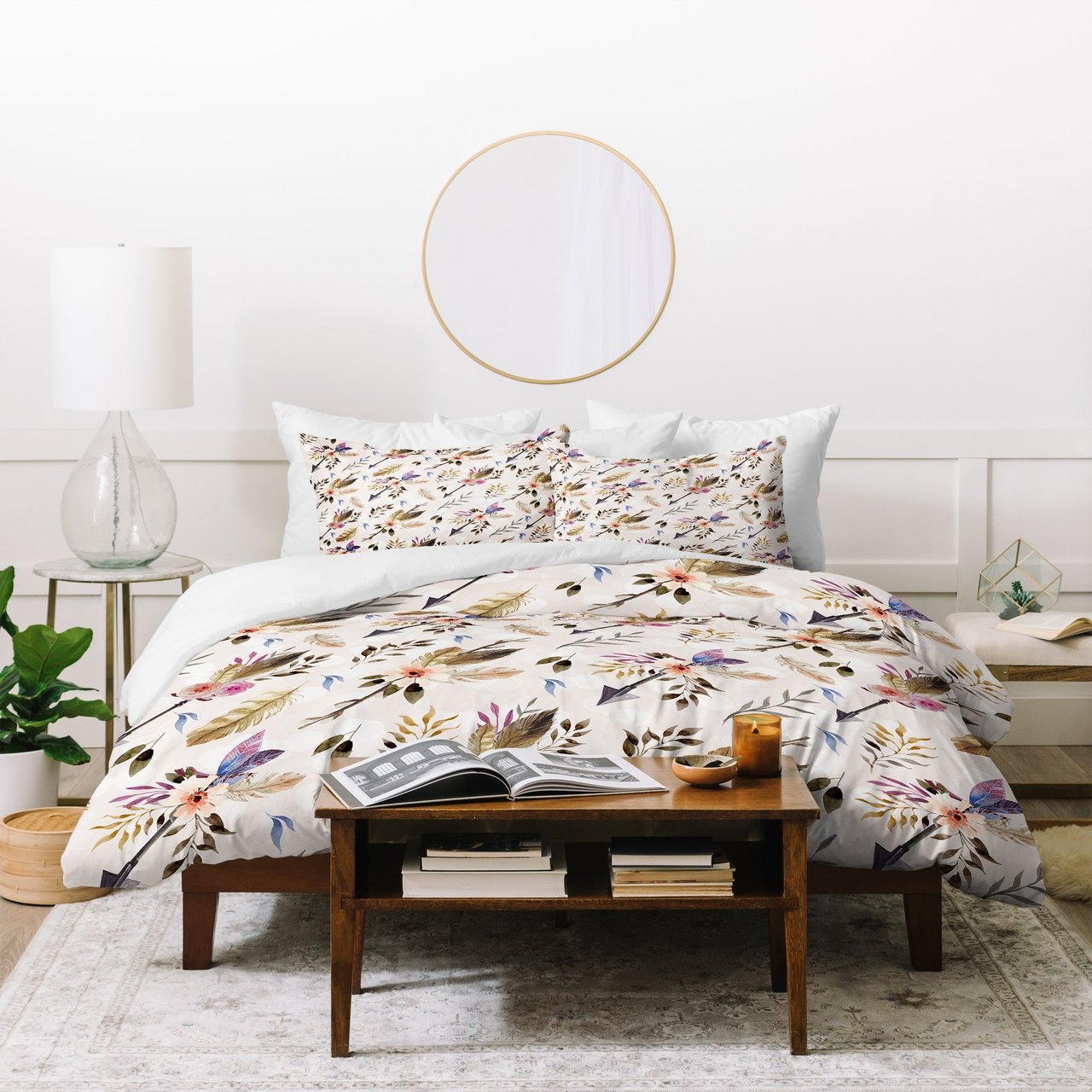 Marta Barragan Camarasa Bohemian pattern Duvet Cover