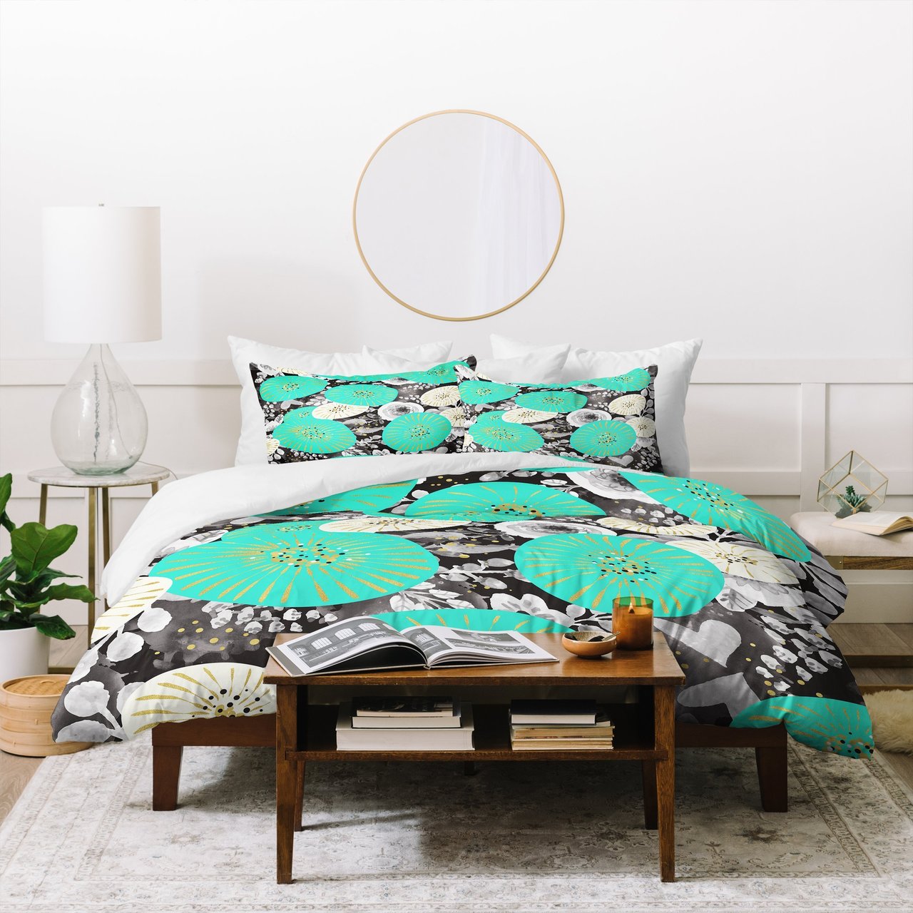 Marta Barragan Camarasa GALAXY OF FLOWERS Duvet Cover Bedding Sets