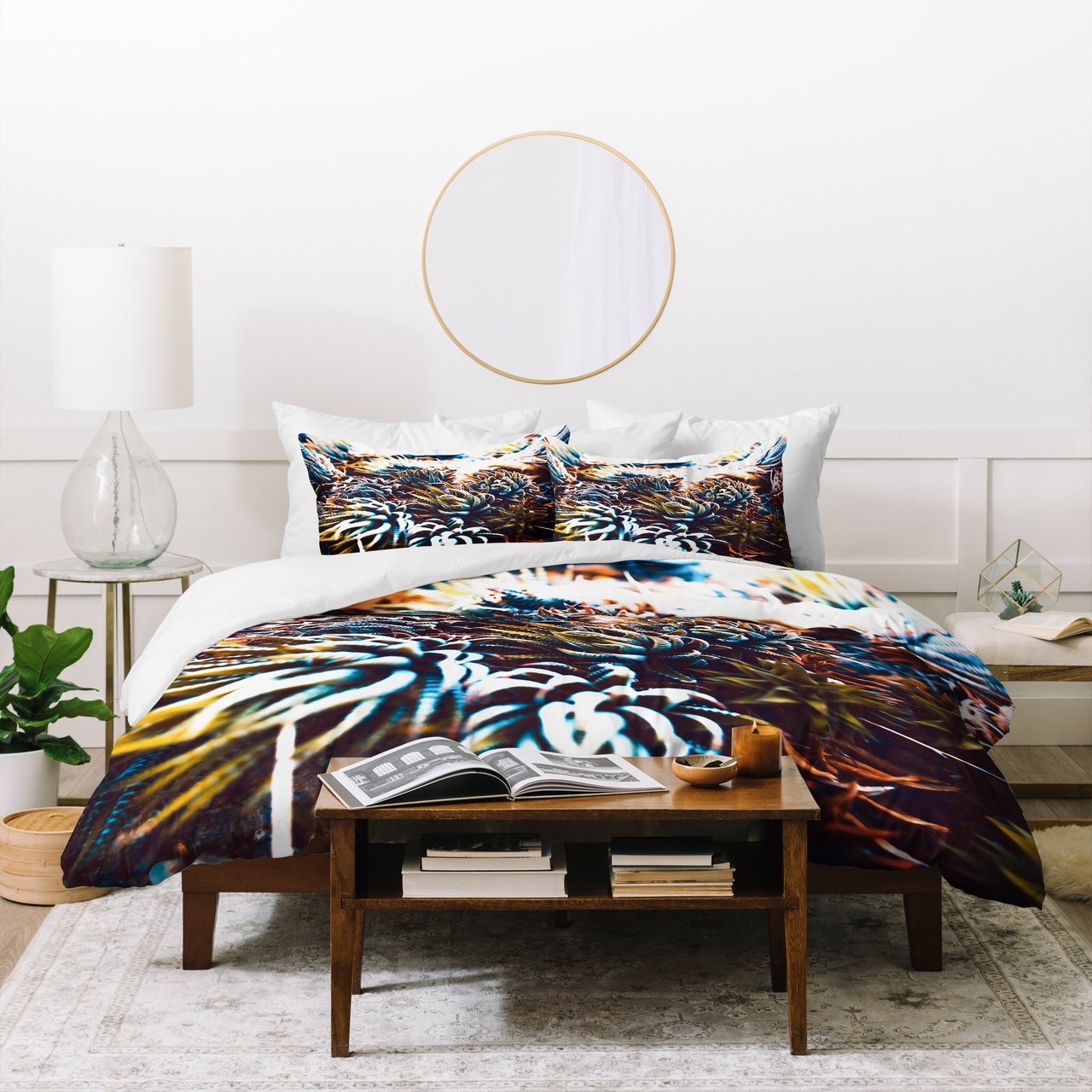 Marta Barragan Camarasa Wild cactus Duvet Cover