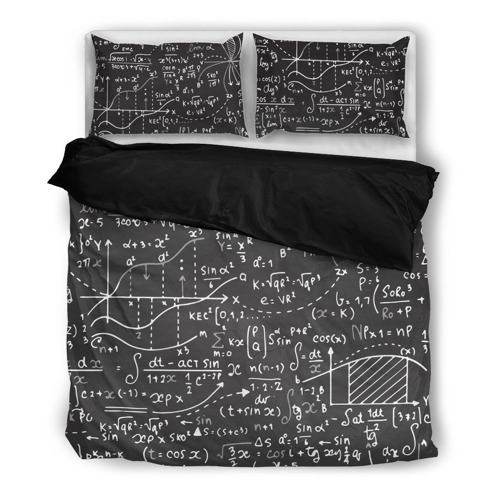 Mathematics 3D Customized Duvet Cover Bedding Sets