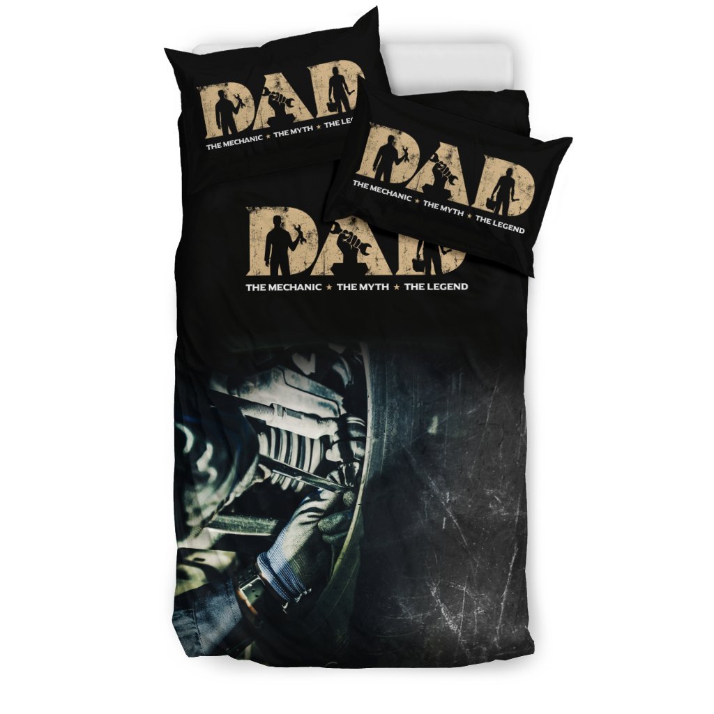 Mechanic Dad 3D Customized Duvet Cover Bedding Sets