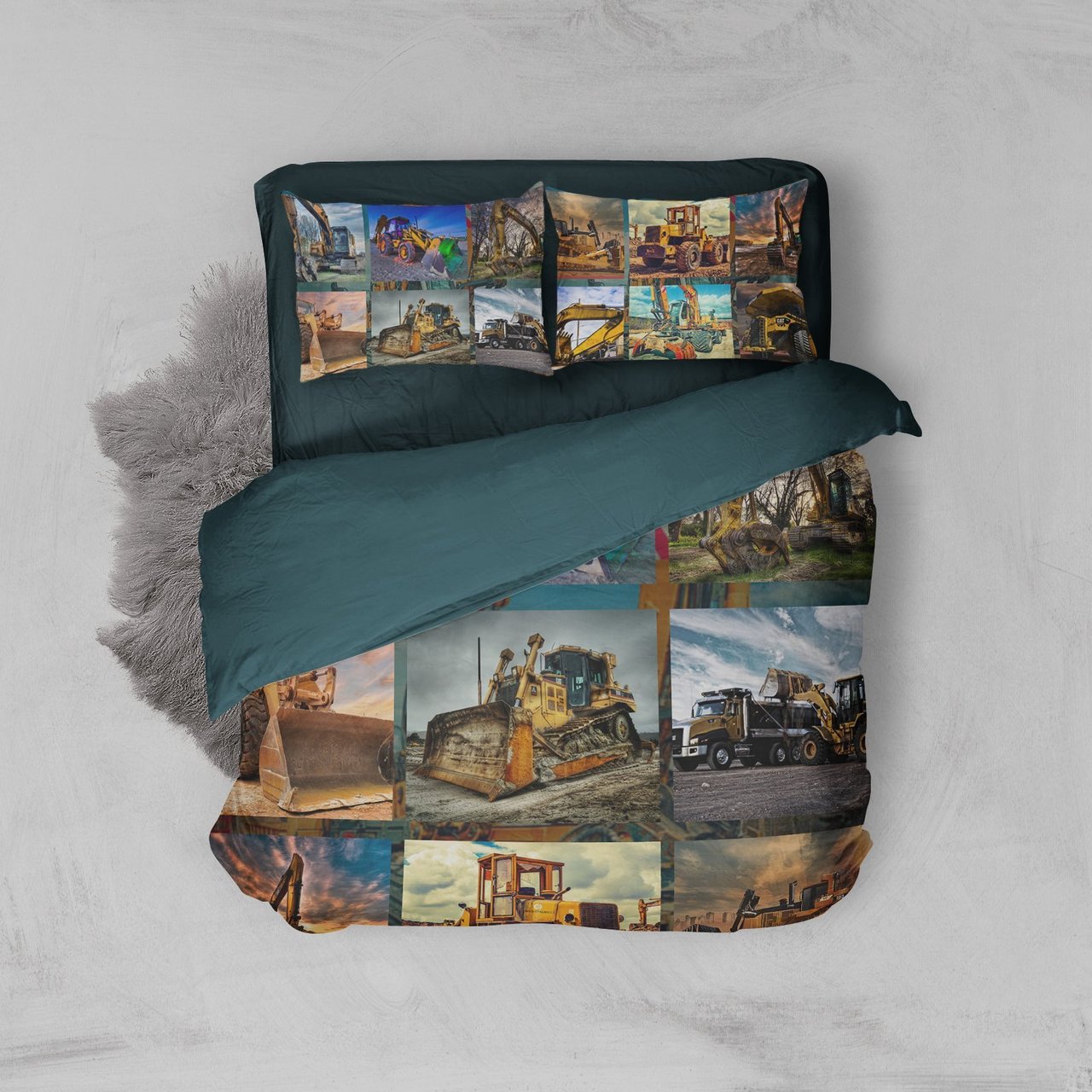 Mechanic The Dream Of Heavy Equipment Operator Operator 3D Customized Duvet Cover Bedding Sets