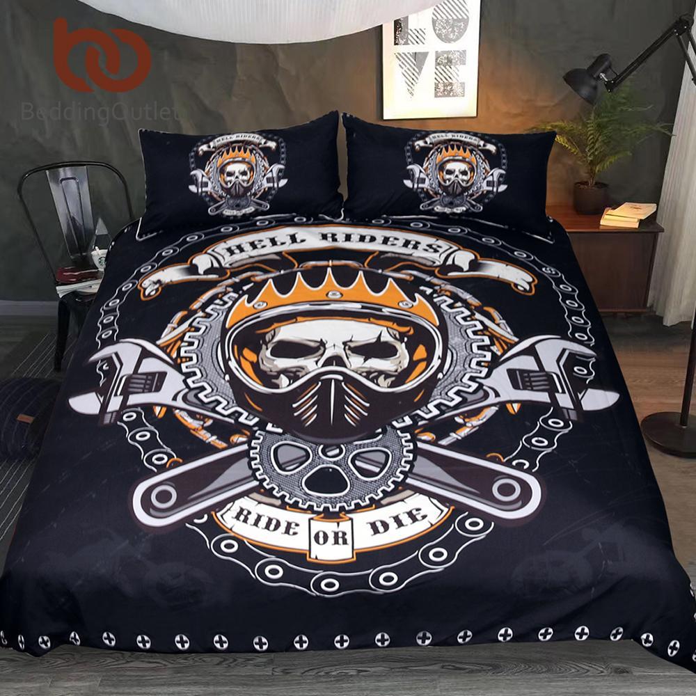 Mechanicalkull Gears Printed Boys 3D Customized Duvet Cover Bedding Sets