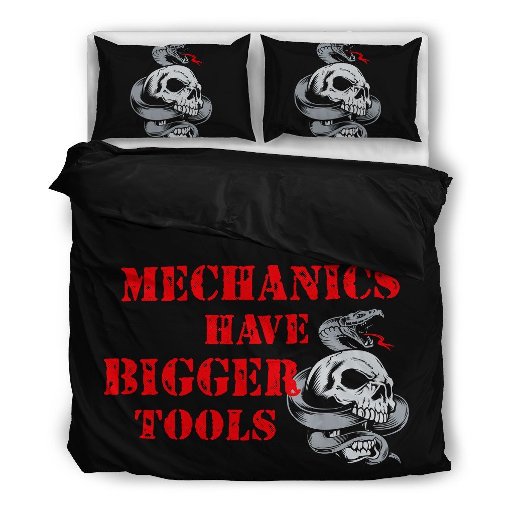 Mechanics Have Bigger Tools 3D Customized Duvet Cover Bedding Sets