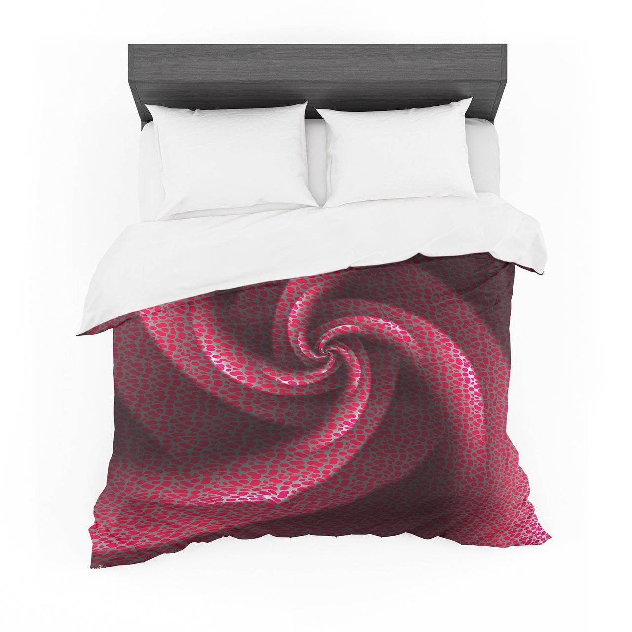 Michaelussna ‘Isabella’s Pinwheel’ Red Featherweight3D Customized Duvet Cover Bedding Sets