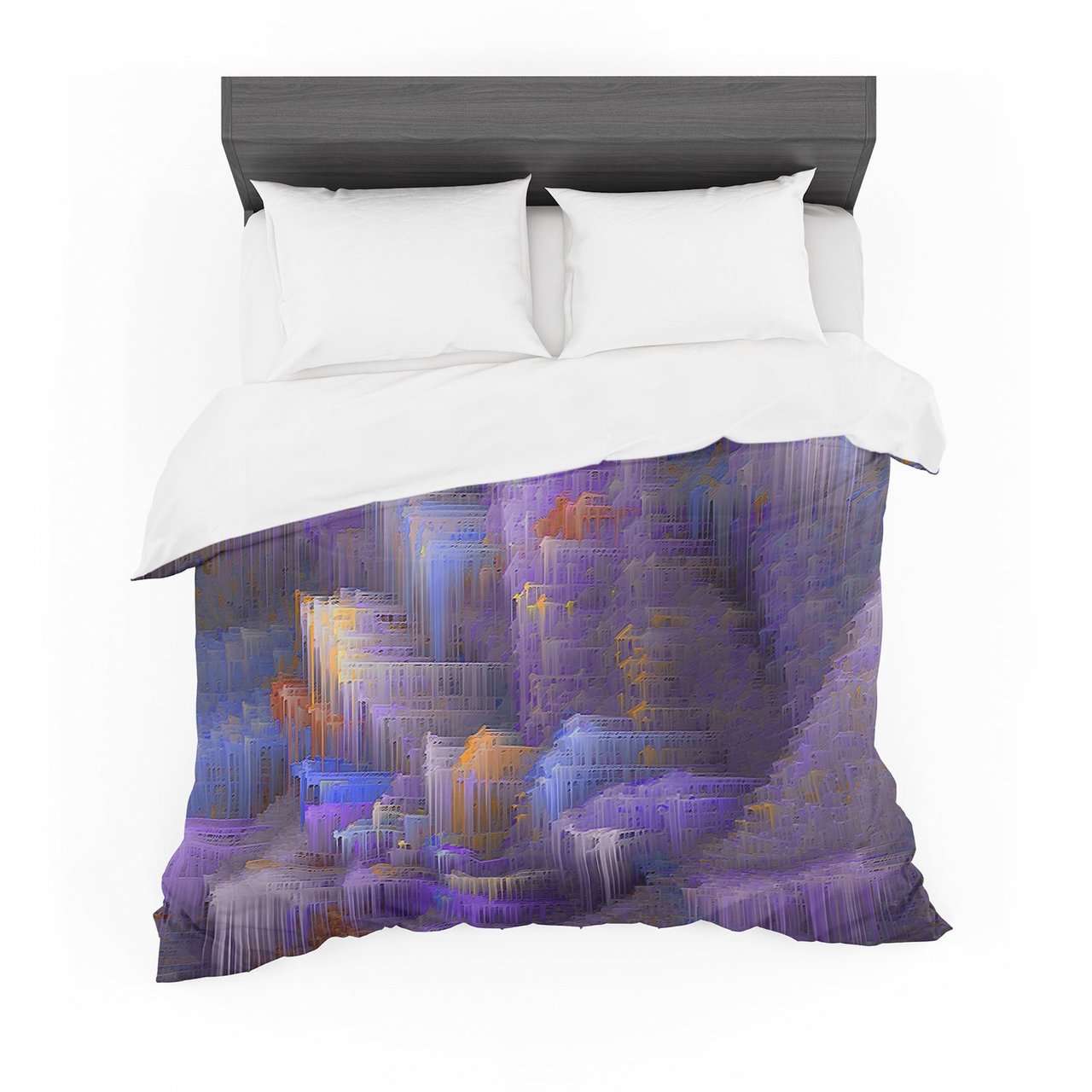 Michaelussna ‘Purple Mountain Majesty’ Purple Featherweight3D Customized Duvet Cover Bedding Sets