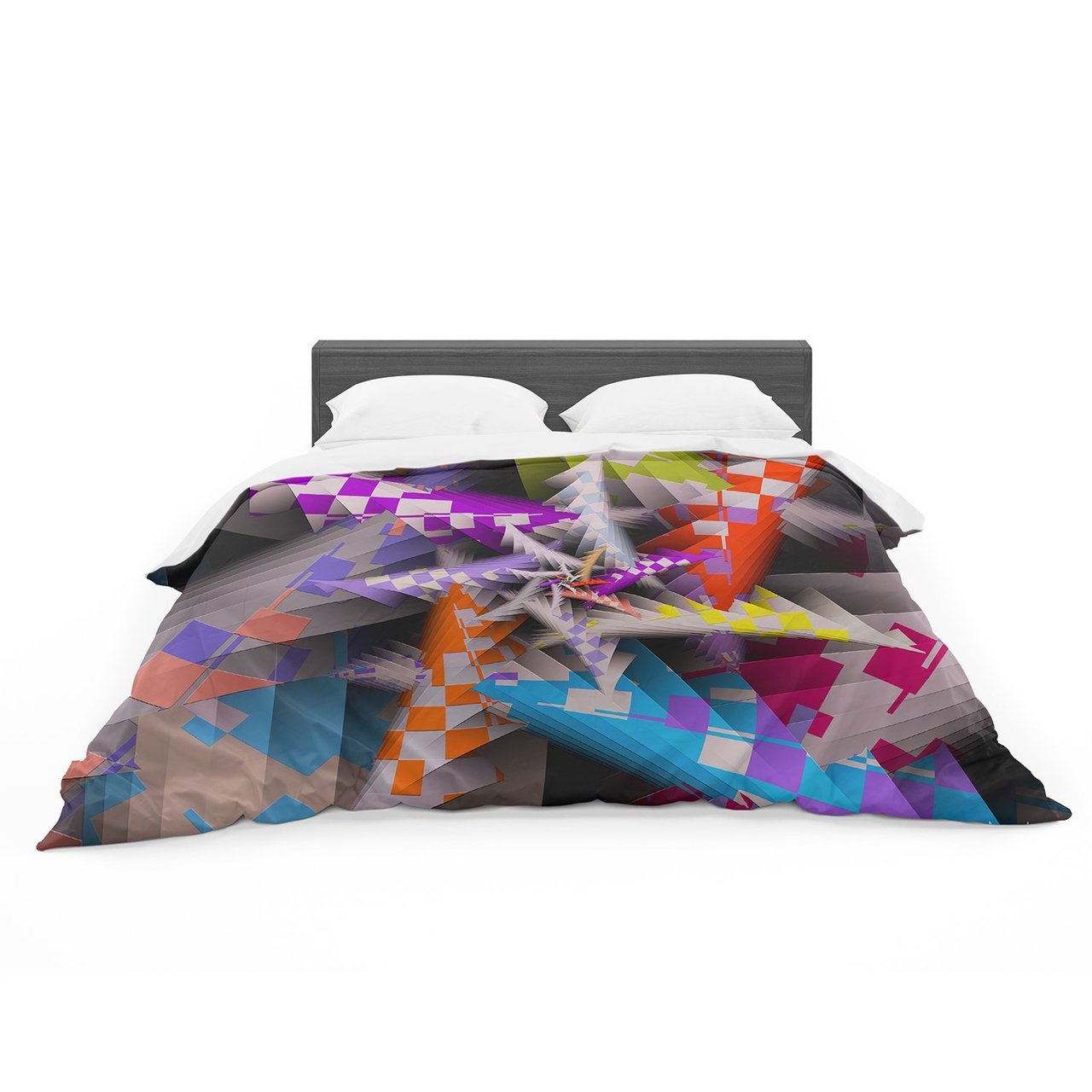 Michaelussna ‘Sticker Thicket’ Multicolor Featherweight3D Customized Duvet Cover Bedding Sets