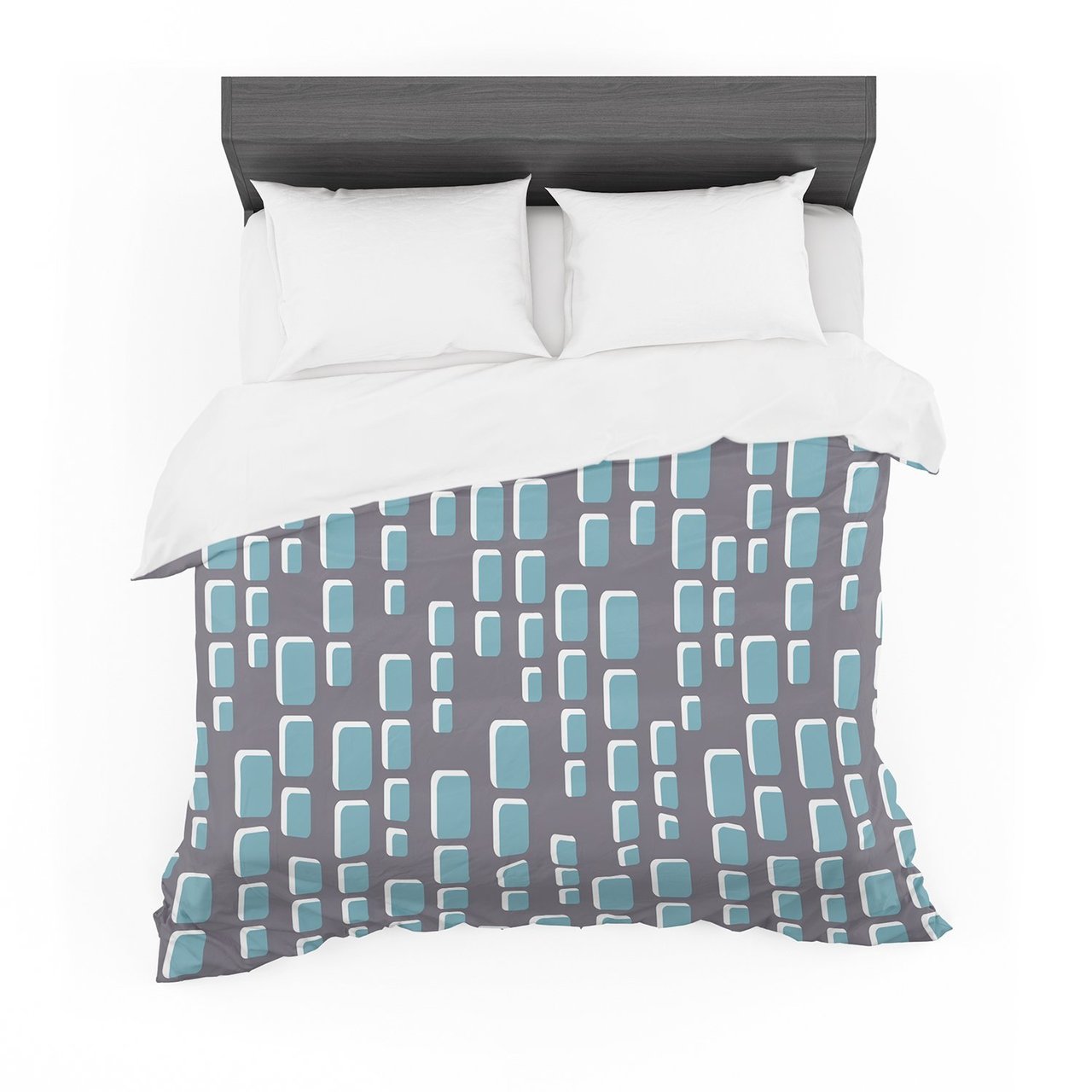 Michelle Drew ‘Cubic Geek Chic’ Cotton3D Customized Duvet Cover Bedding Sets