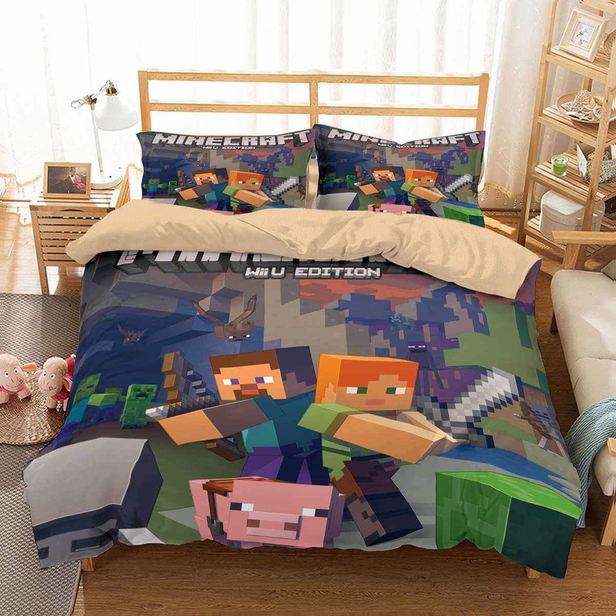 Minecraft 1 3D Customized Duvet Cover Bedding Sets
