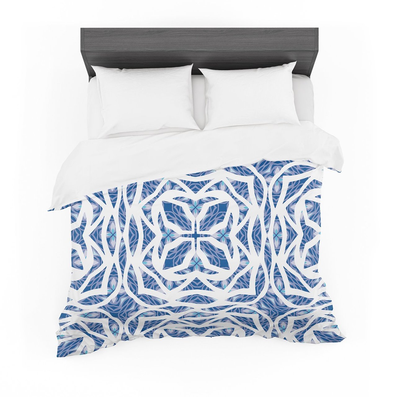 Miranda Mol ‘Blue Explosion’ Cotton3D Customized Duvet Cover Bedding Sets