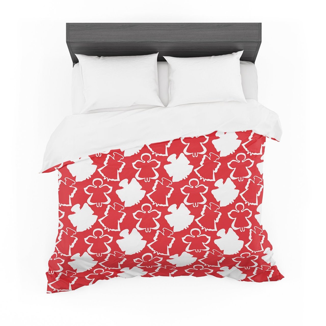 Miranda Mol ‘Dancing Angels’ Red White Featherweight3D Customized Duvet Cover Bedding Sets
