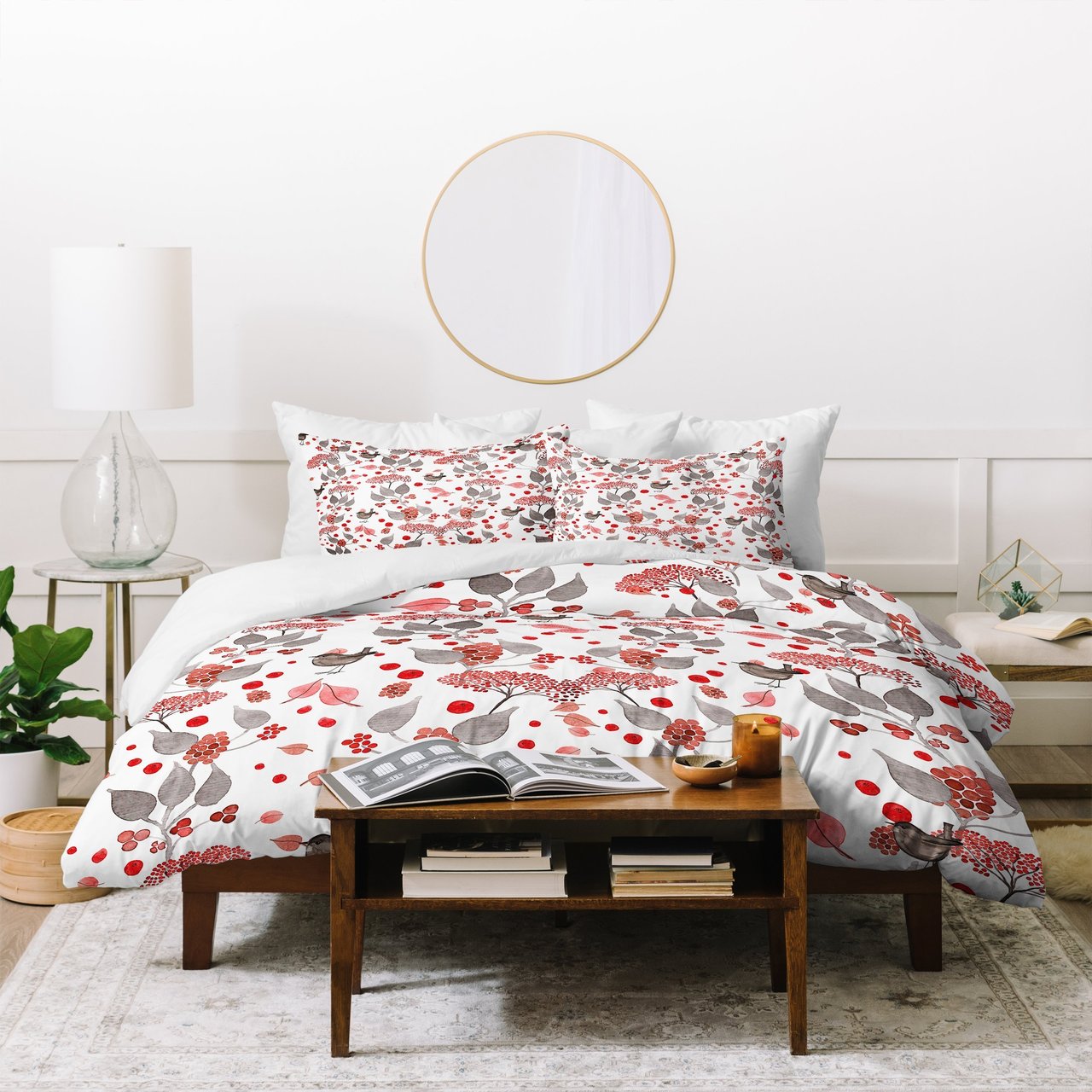Monika Strigel Birdies And Berries Duvet Cover Bedding Sets