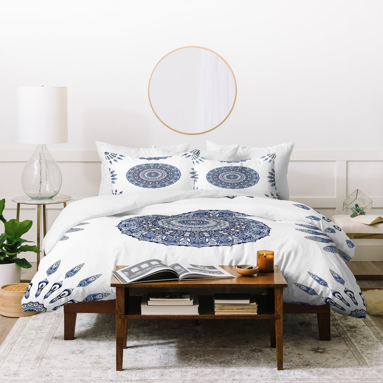 Monika Strigel Greek Blue Sunshine Duvet Cover Bedding Sets