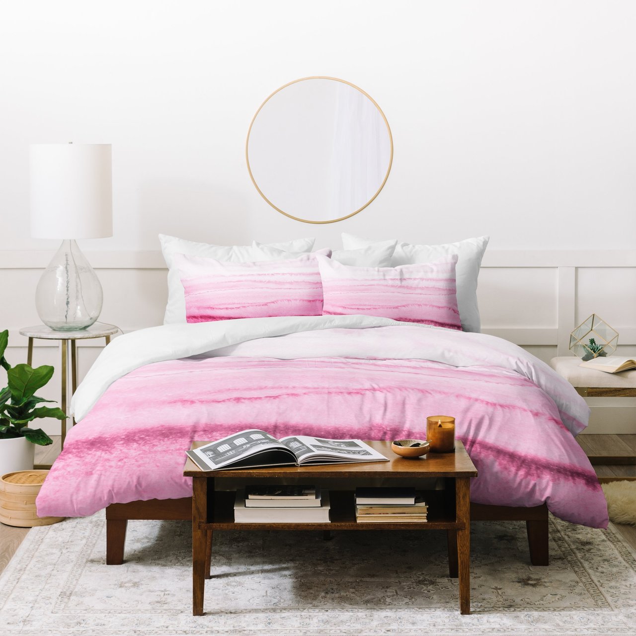 Monika Strigel WITHIN THE TIDES CASHMERE ROSE Duvet Cover Bedding Sets