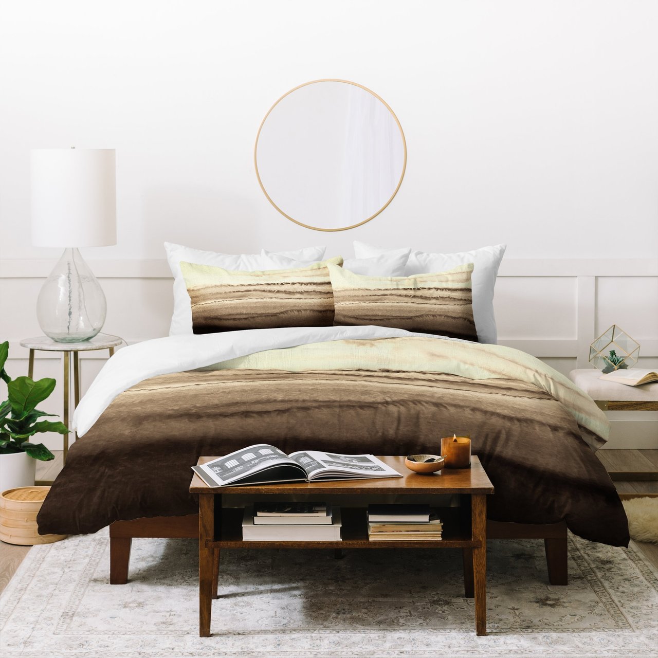 Monika Strigel WITHIN THE TIDES SAND AND STONES Duvet Cover Bedding Sets