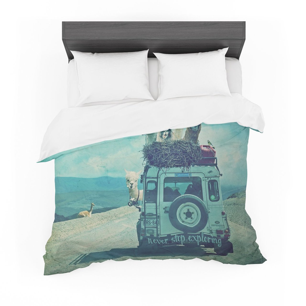 Monikatrigel ‘Nevertop Exploring III’ Cotton3D Customized Duvet Cover Bedding Sets