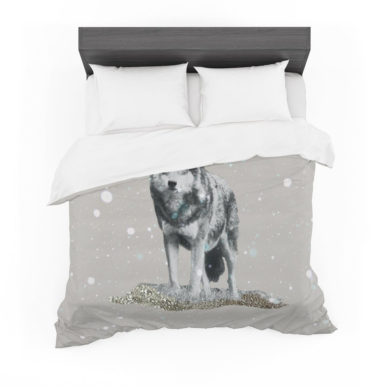 Monikatrigel ‘Wolf’ Cotton3D Customized Duvet Cover Bedding Sets