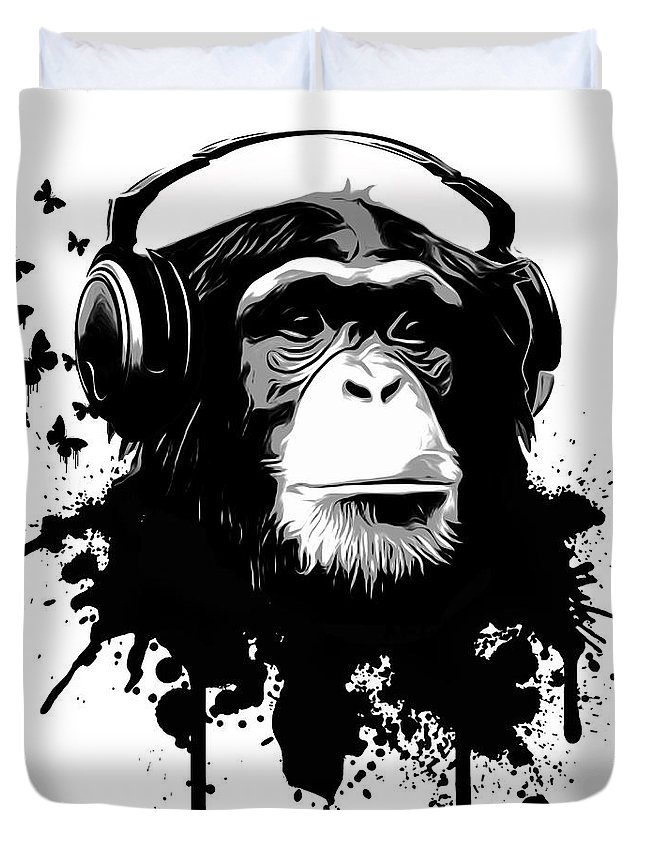 Monkey Business 3D Customized Duvet Cover Bedding Sets