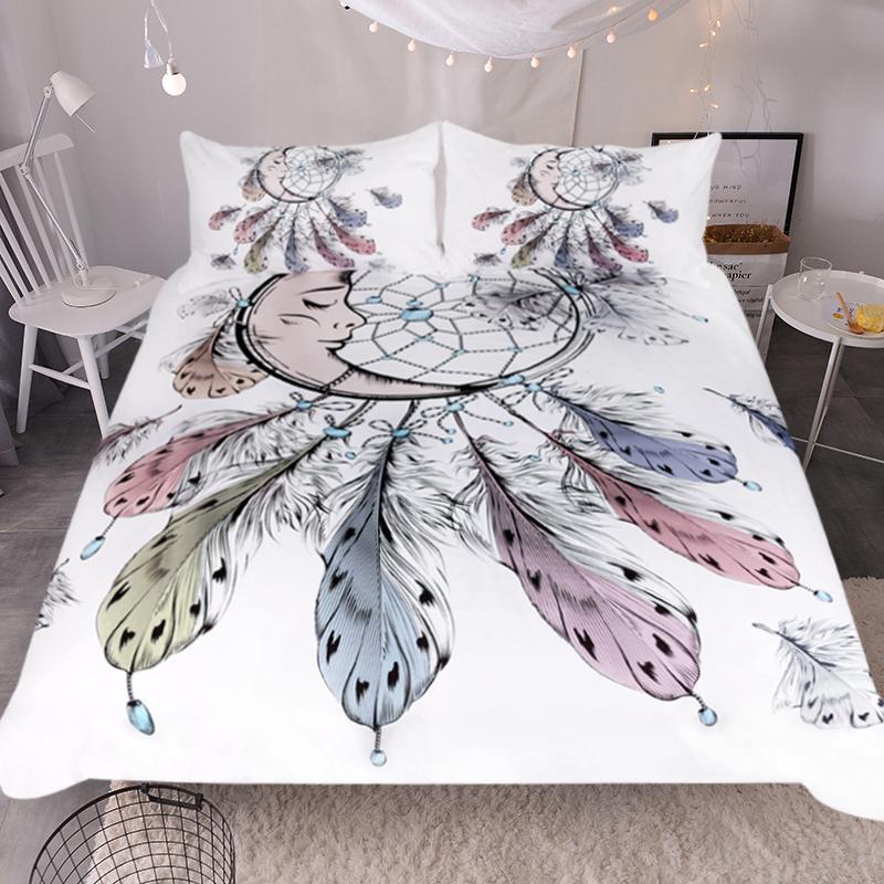 Moon Dreamcatcher 3D Customized Duvet Cover Bedding Sets