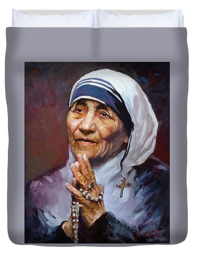 Mother Teresa 3D Customized Duvet Cover Bedding Sets