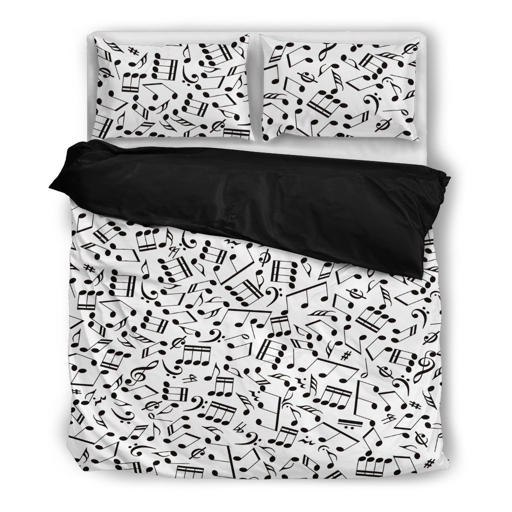 Music Notes design3D Customized Duvet Cover Bedding Sets