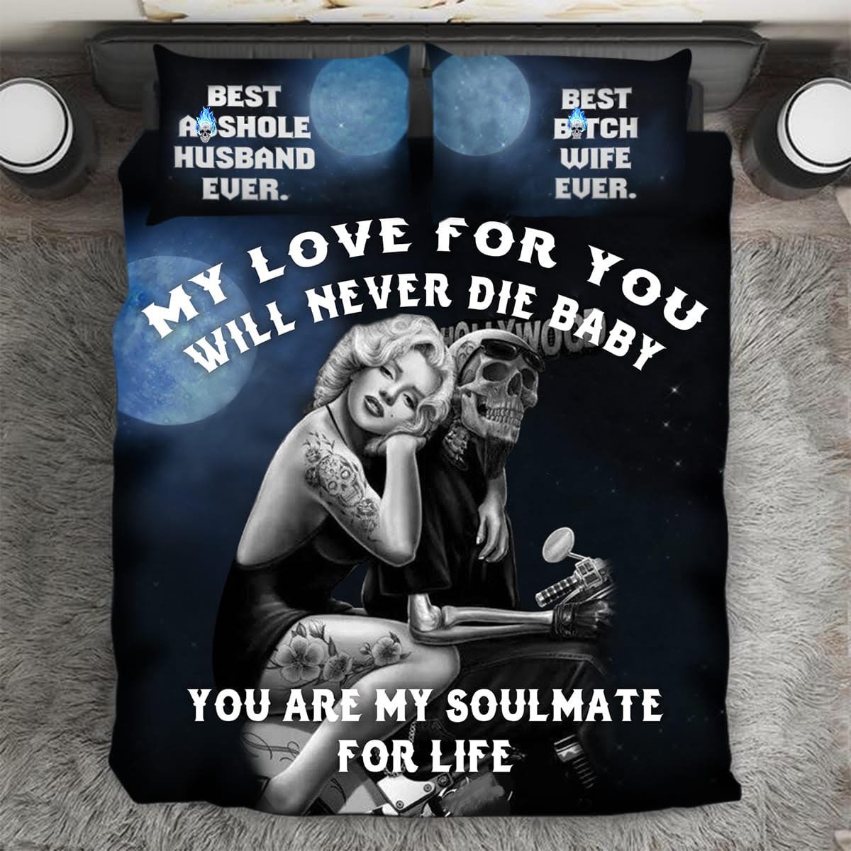 My Love For You Will Never Die Baby V43D Customized Duvet Cover Bedding Sets