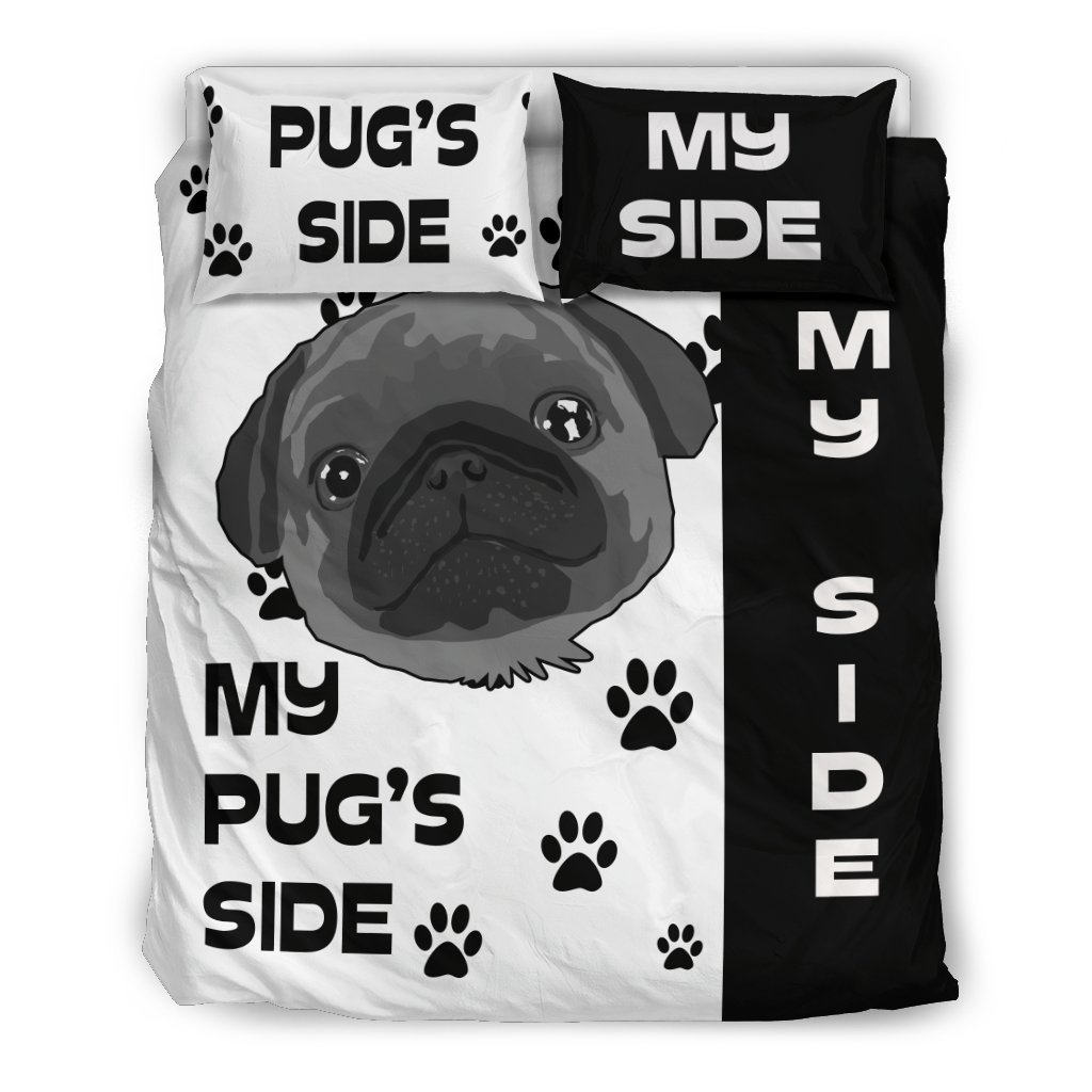 My Pug’side 3D Customized Duvet Cover Bedding Sets