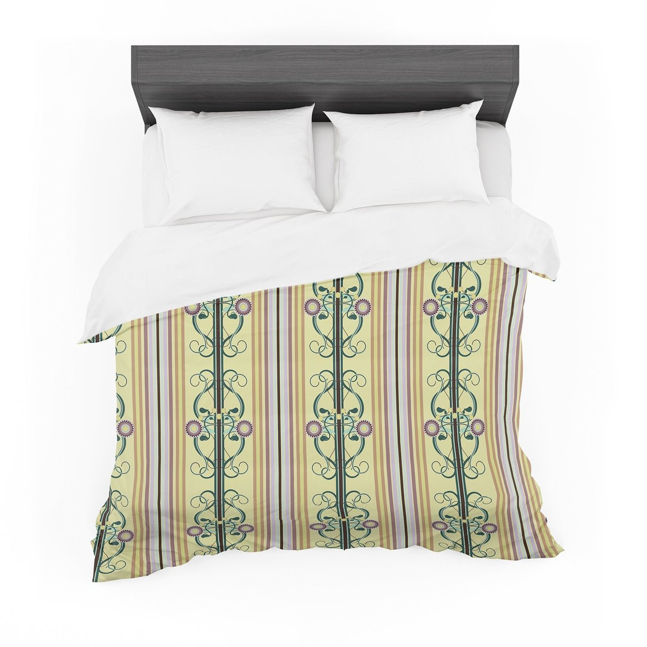 Mydeas ‘Blooming Trellis’ Featherweight3D Customized Duvet Cover Bedding Sets