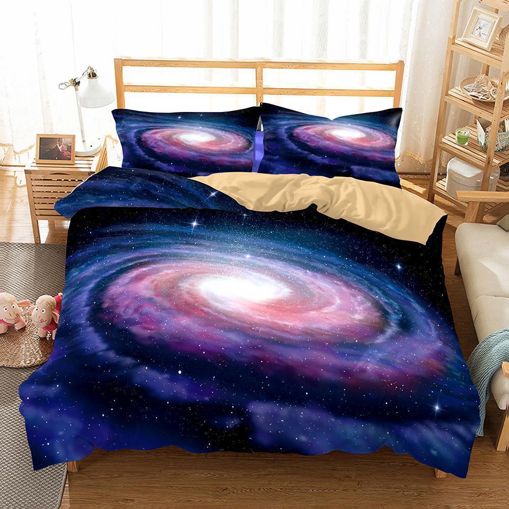 Nebula Universe Theme Digital Printing Bedroom Household Goods Varietyizes3D Customized Duvet Cover Bedding Sets