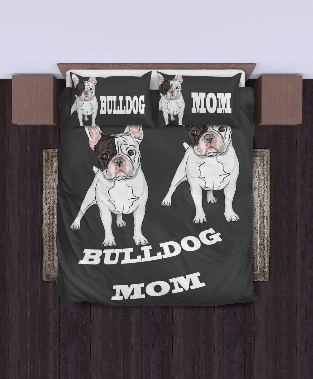 NEW BULLDOG MOM3D Customized Duvet Cover Bedding Sets