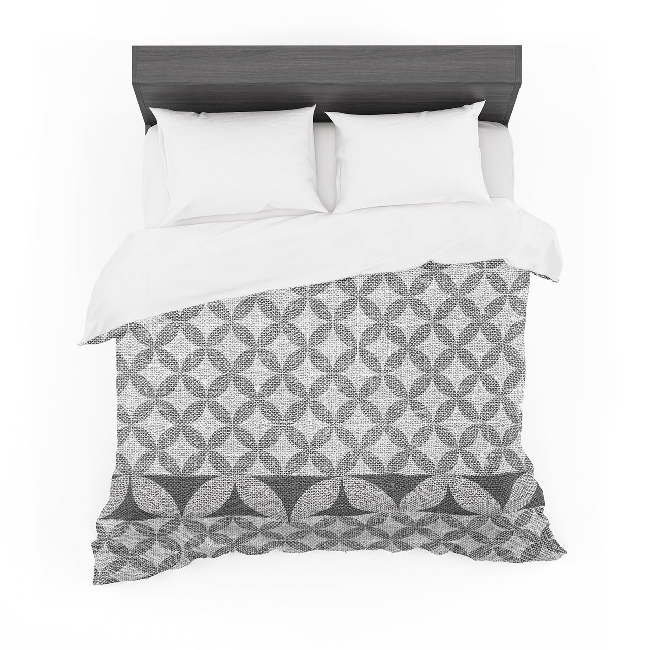 Nick Atkinson ‘Diamond Black’ Cotton3D Customized Duvet Cover Bedding Sets