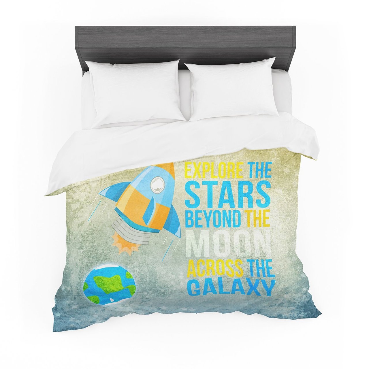 Nick Atkinson ‘Explore thetars’ Cotton3D Customized Duvet Cover Bedding Sets
