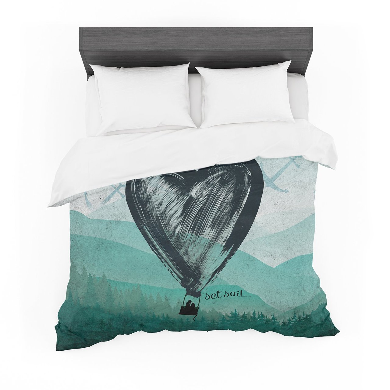 Nick Atkinson ‘Heartetail’ Cotton3D Customized Duvet Cover Bedding Sets
