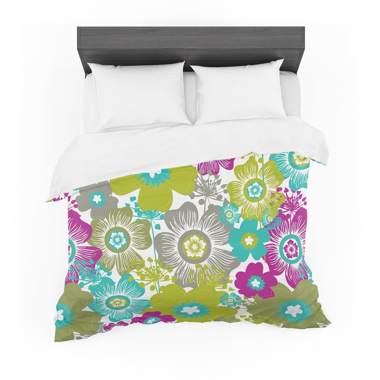 Nicole Ketchum ‘Little Bloom’ Cotton3D Customized Duvet Cover Bedding Sets