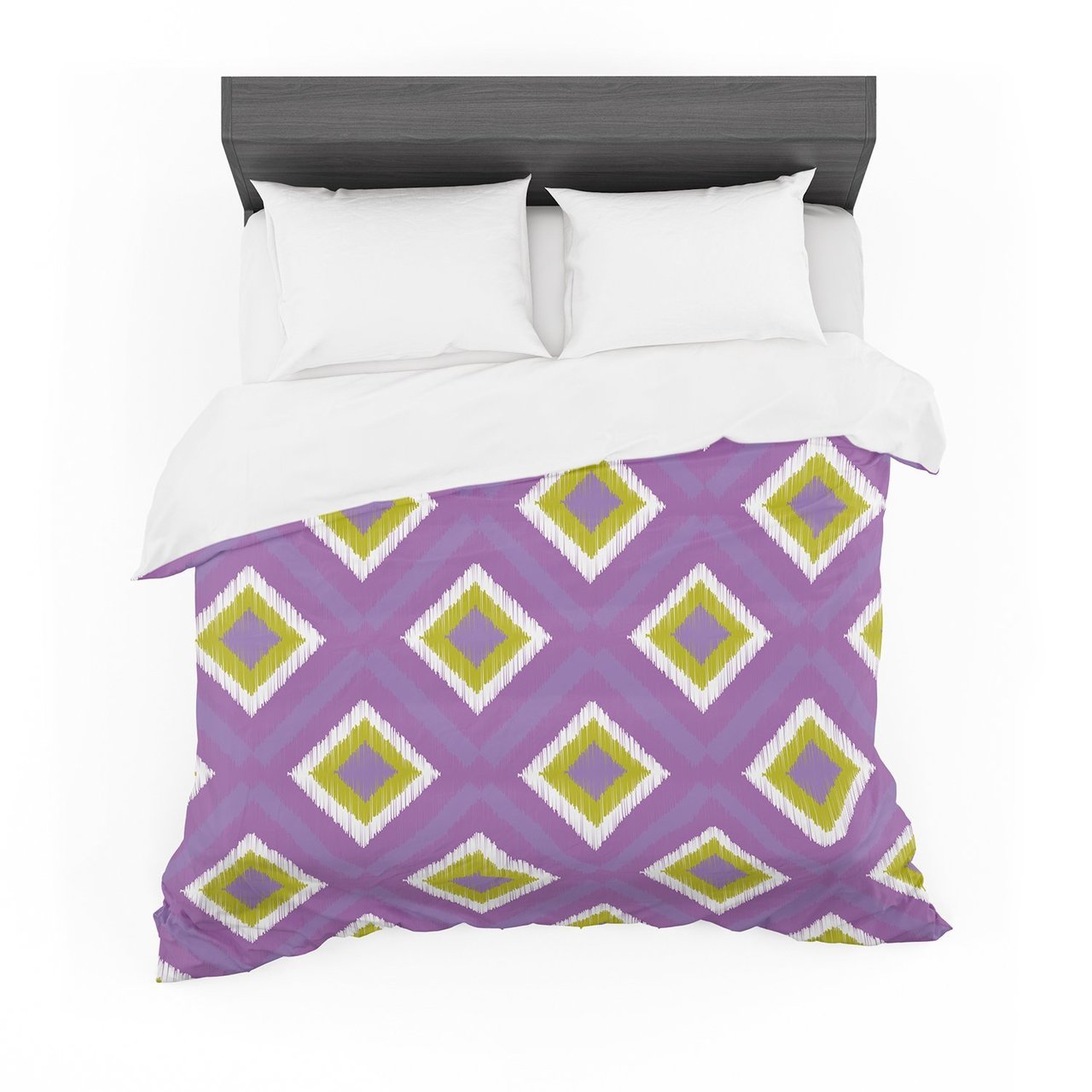 Nicole Ketchum ‘Purplepash Tile’ Cotton3D Customized Duvet Cover Bedding Sets