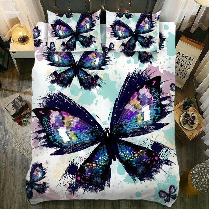 Nightky Butterfly3D Customized Duvet Cover Bedding Sets