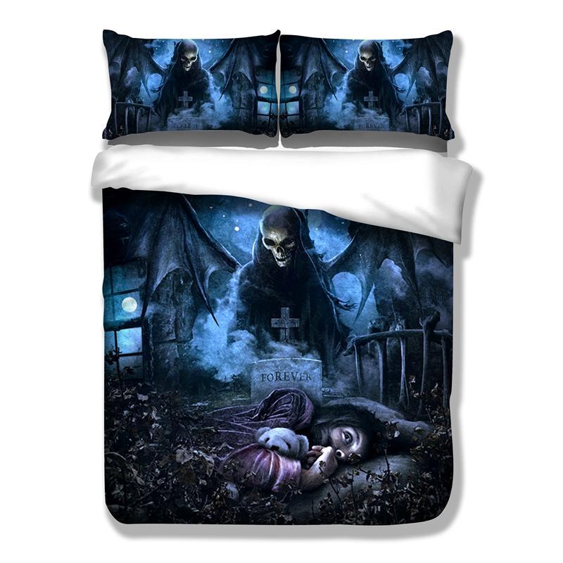 Nightmare kull Customized Twin Full Queen Kingize3D Customized Duvet Cover Bedding Sets
